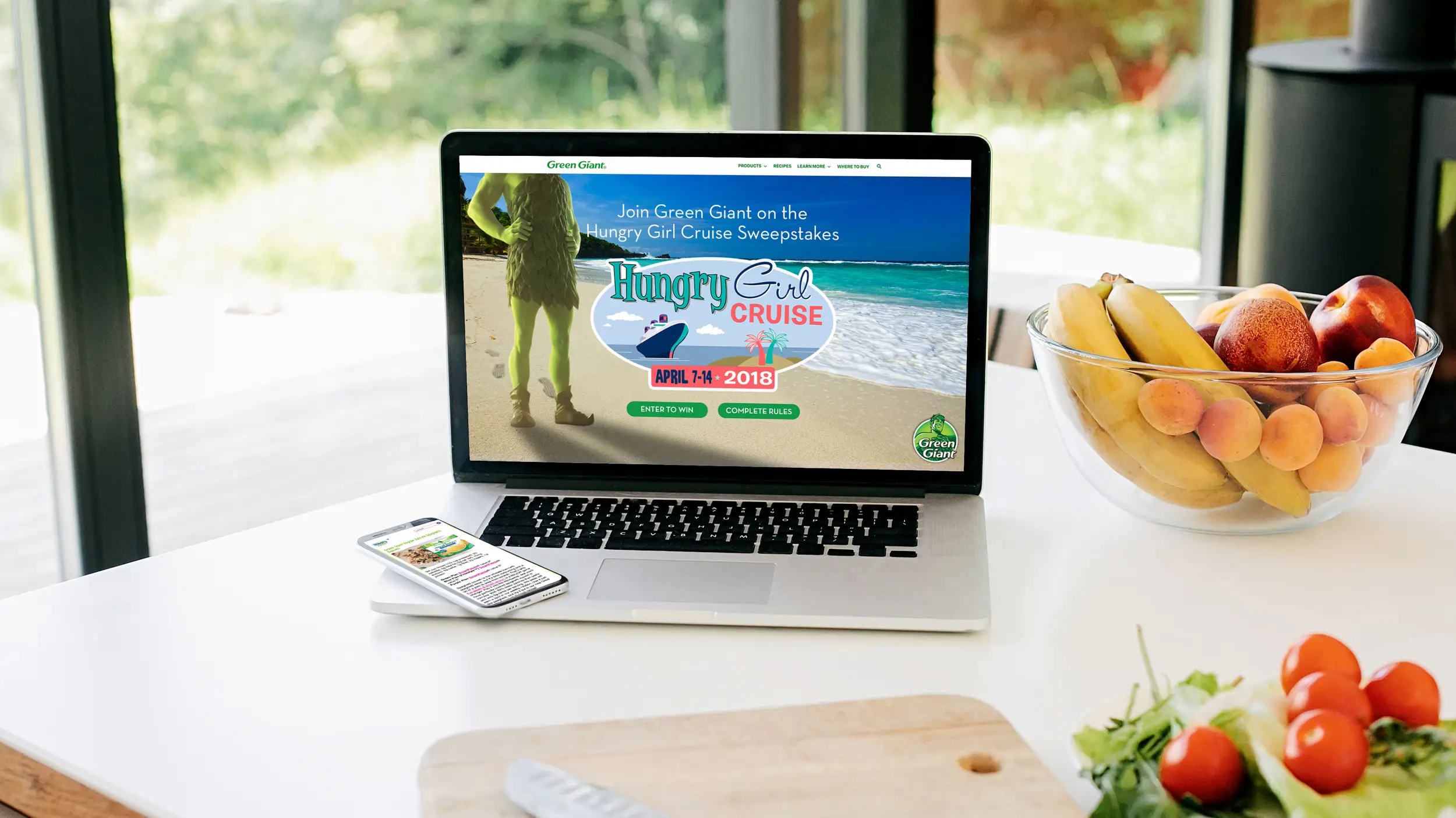 green giant landing page