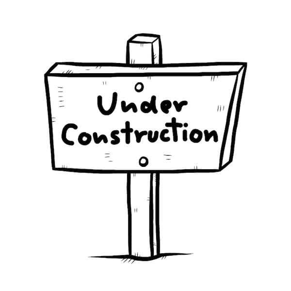Under Construction sign