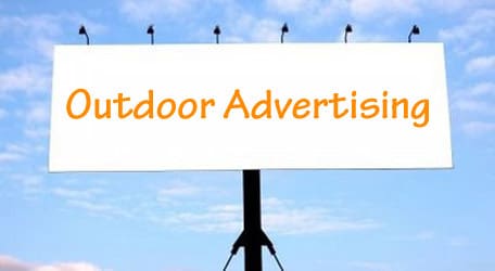 Outdoor Advertising banner