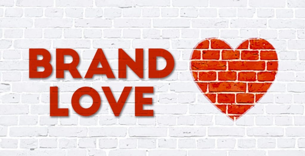 Brand Love sign