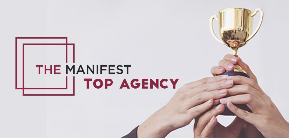 Top Agency Award from The Manifest