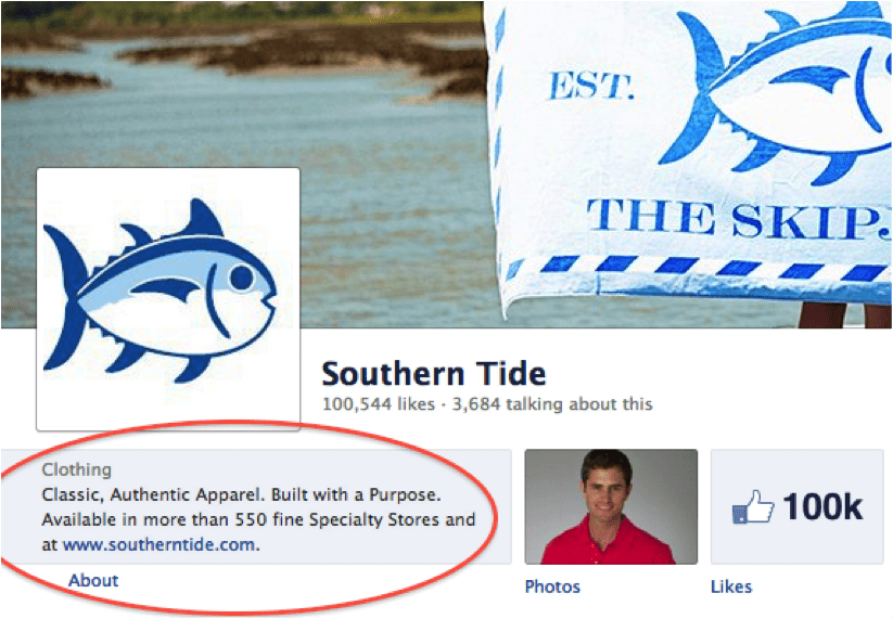 Southern Tide FB page