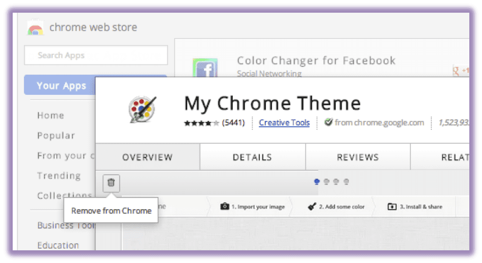 Chrome theme