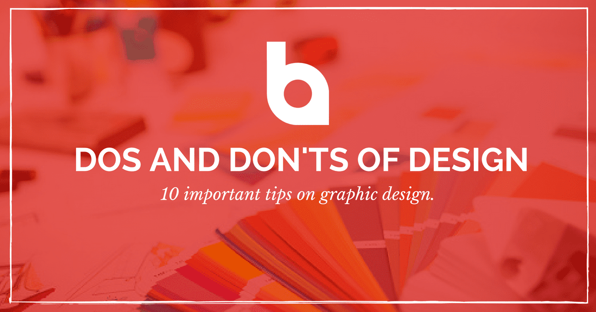 Dos and Don'ts of Design presentation