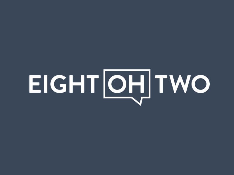 EightOhTwo logo