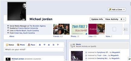 Michael Jordan FB page