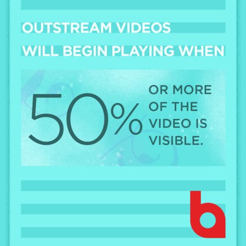 Outstream video stat