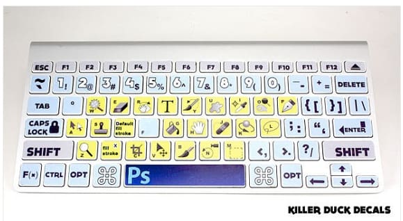 Keyboard decals