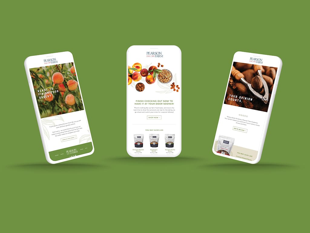 Pearson Farm mobile website