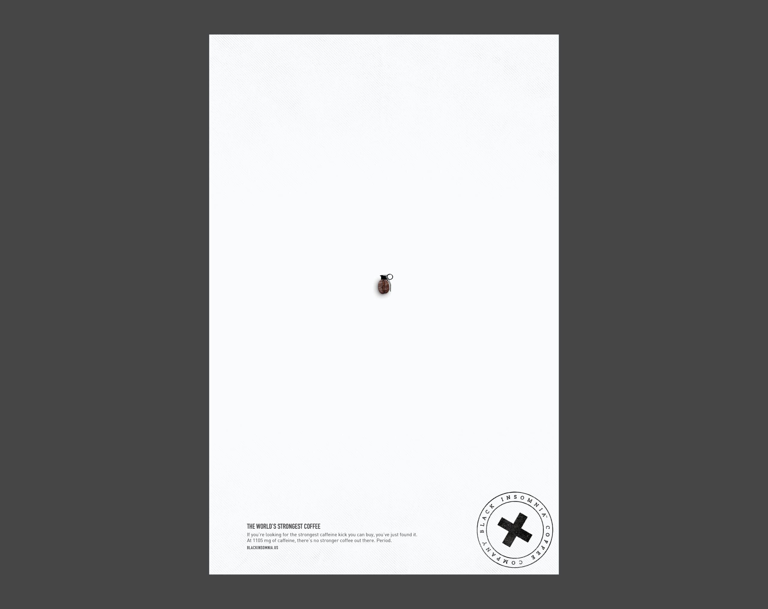 Black Insomnia Coffee ad