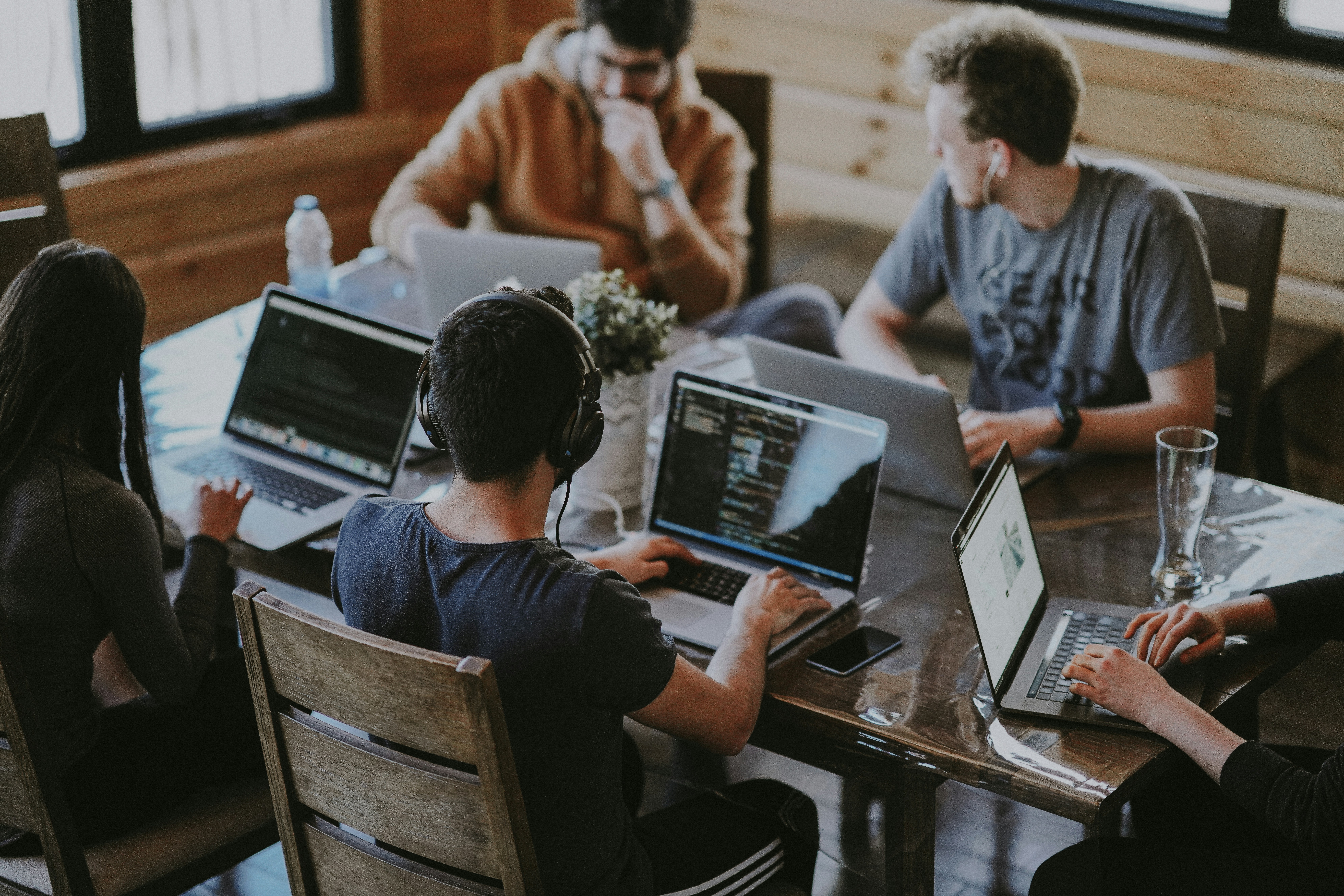Group around conference table